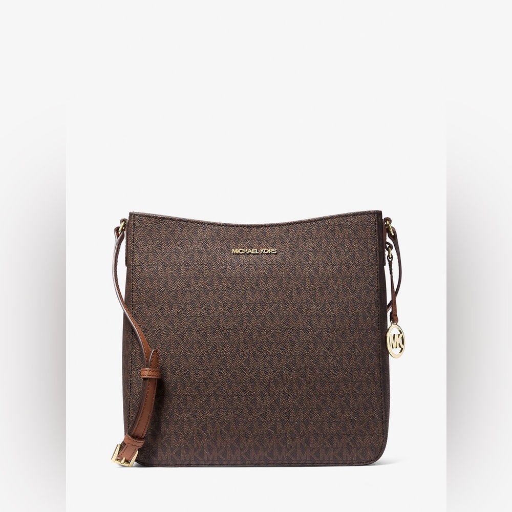 Michael Kors Jet Set Travel Large Logo Messenger Bag